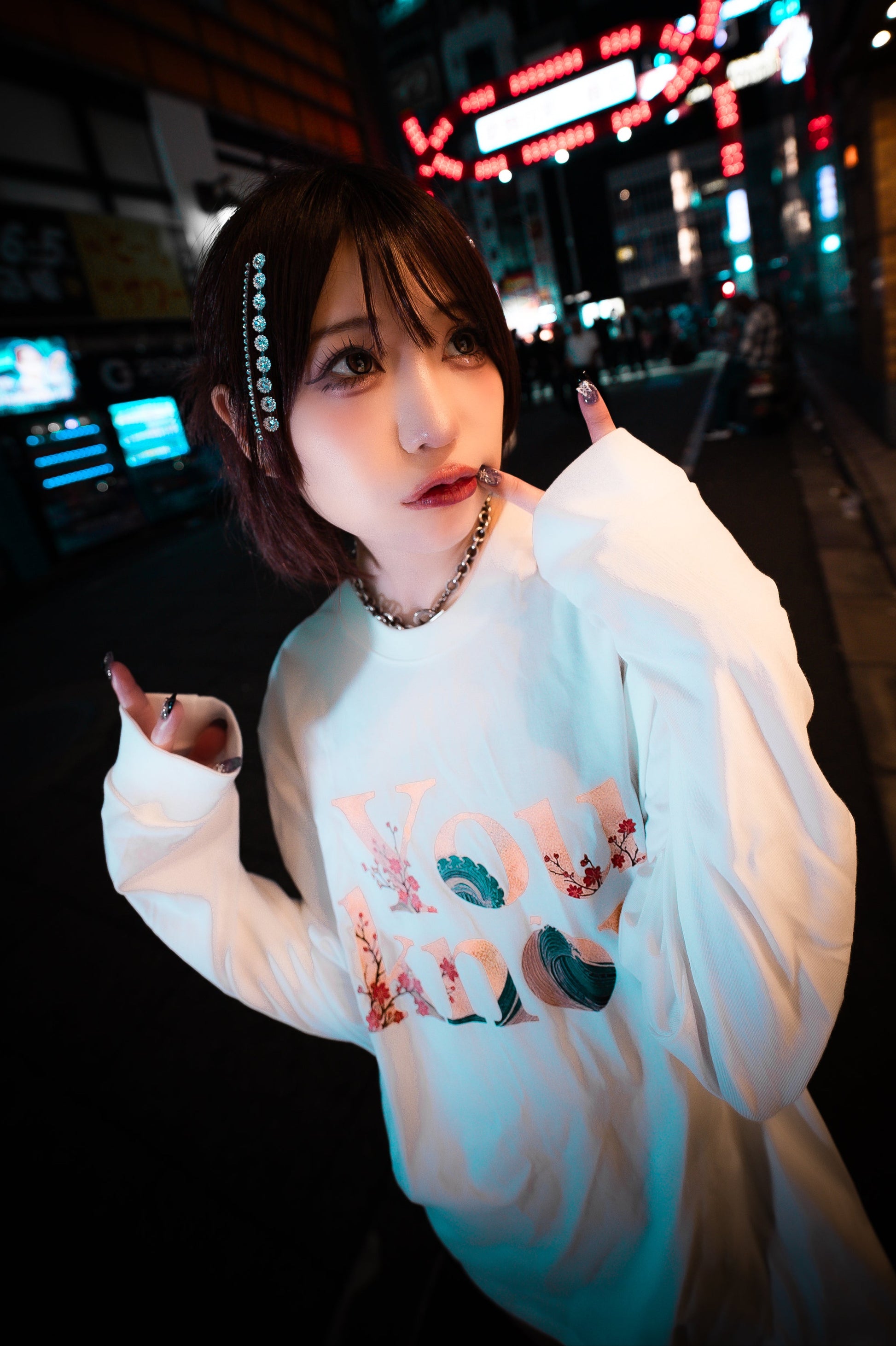 幸運の女神様 (white)