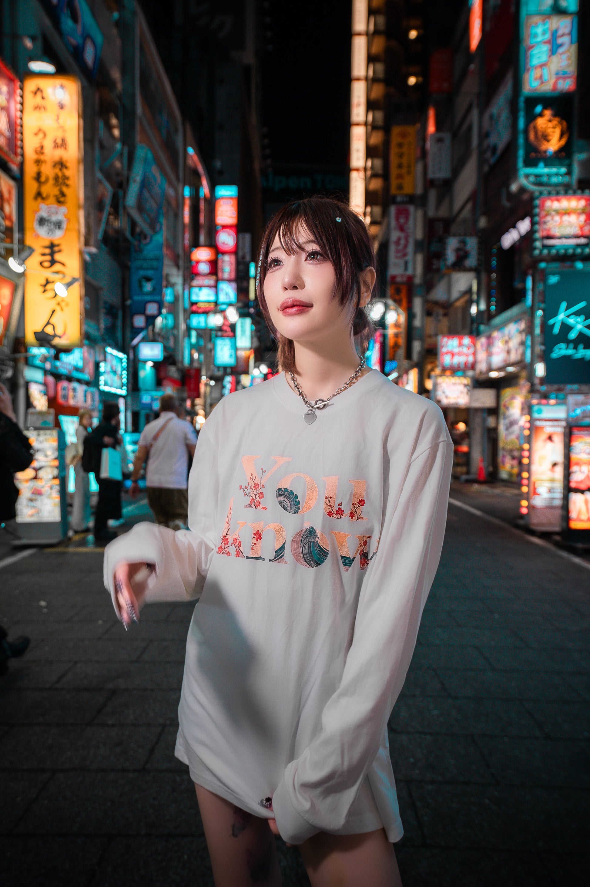 幸運の女神様 (white)