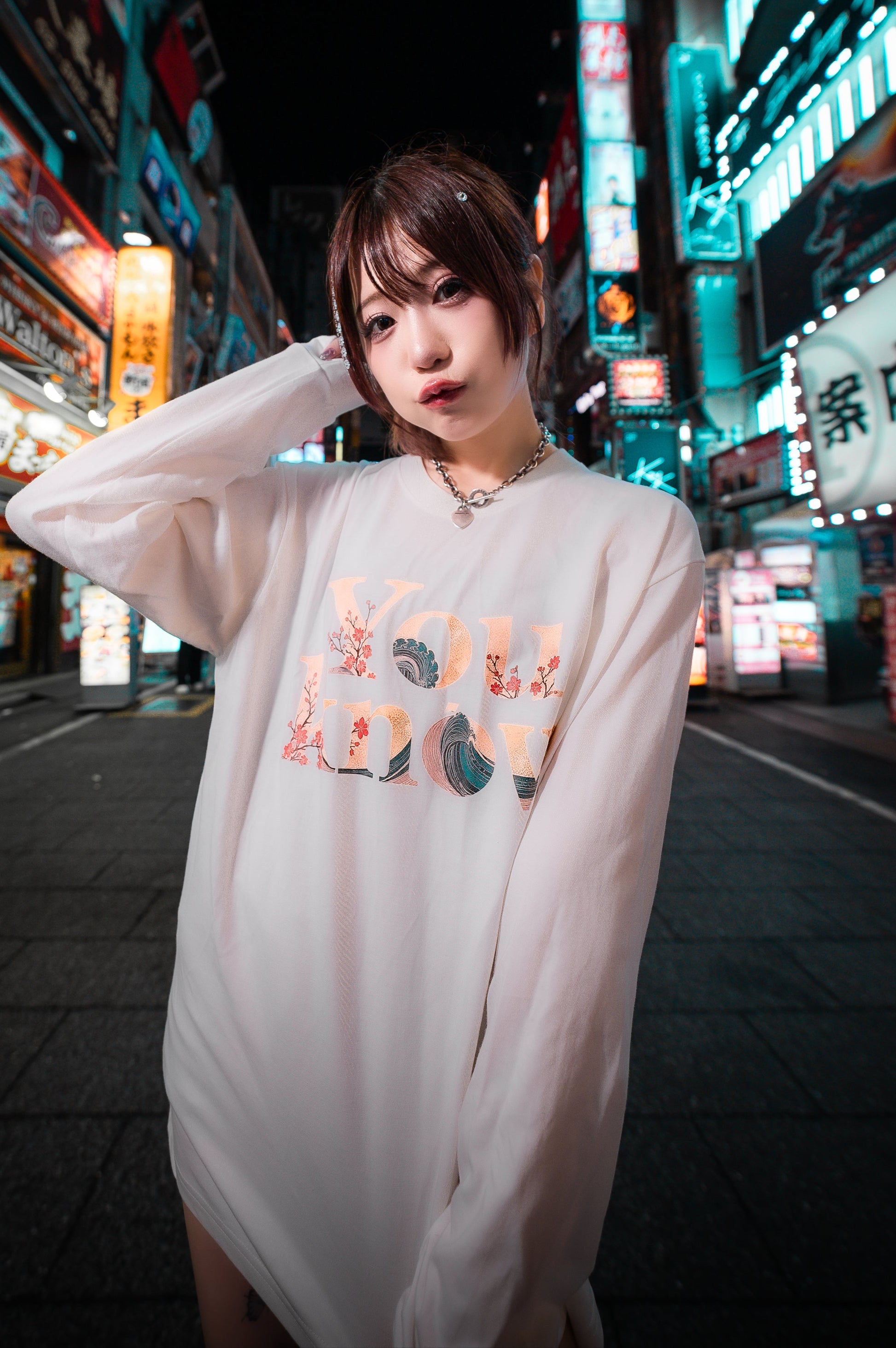 幸運の女神様 (white)