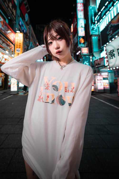 幸運の女神様 (white)
