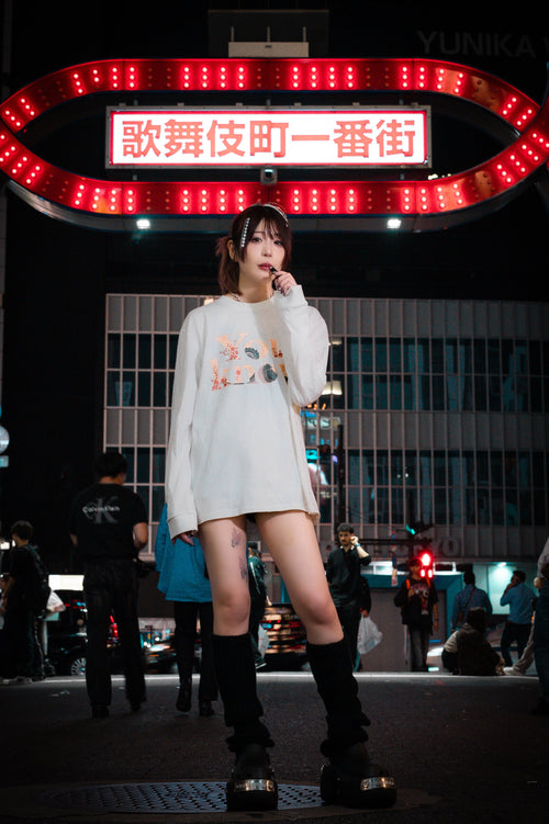 幸運の女神様 (white)