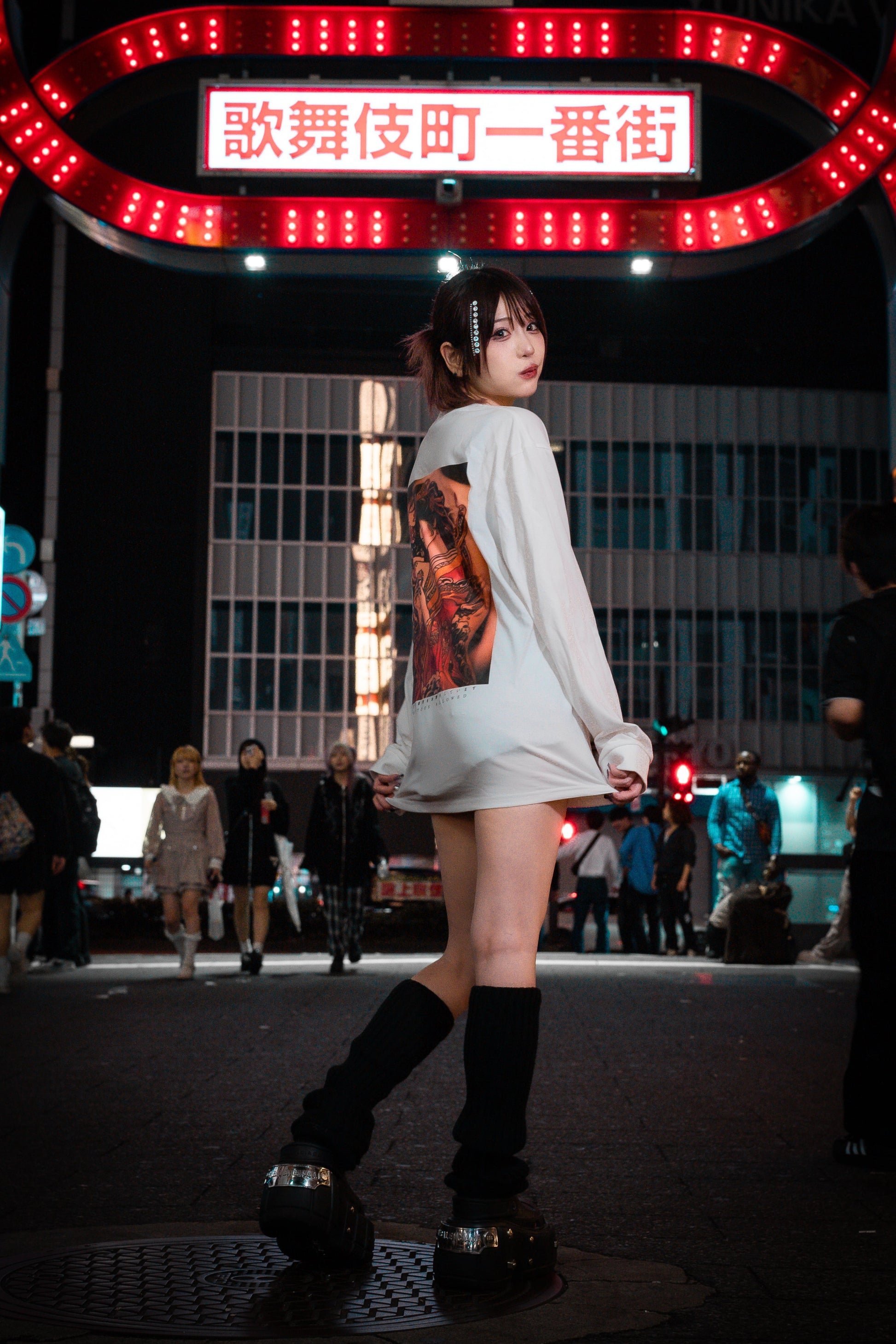 幸運の女神様 (white)