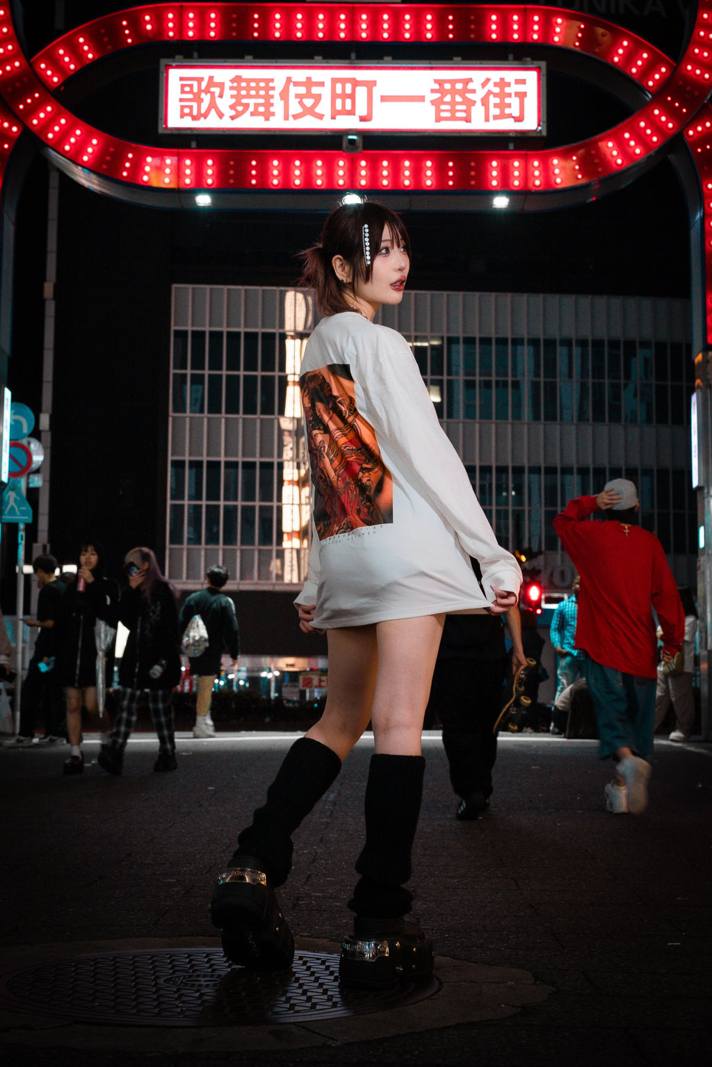 幸運の女神様 (white)