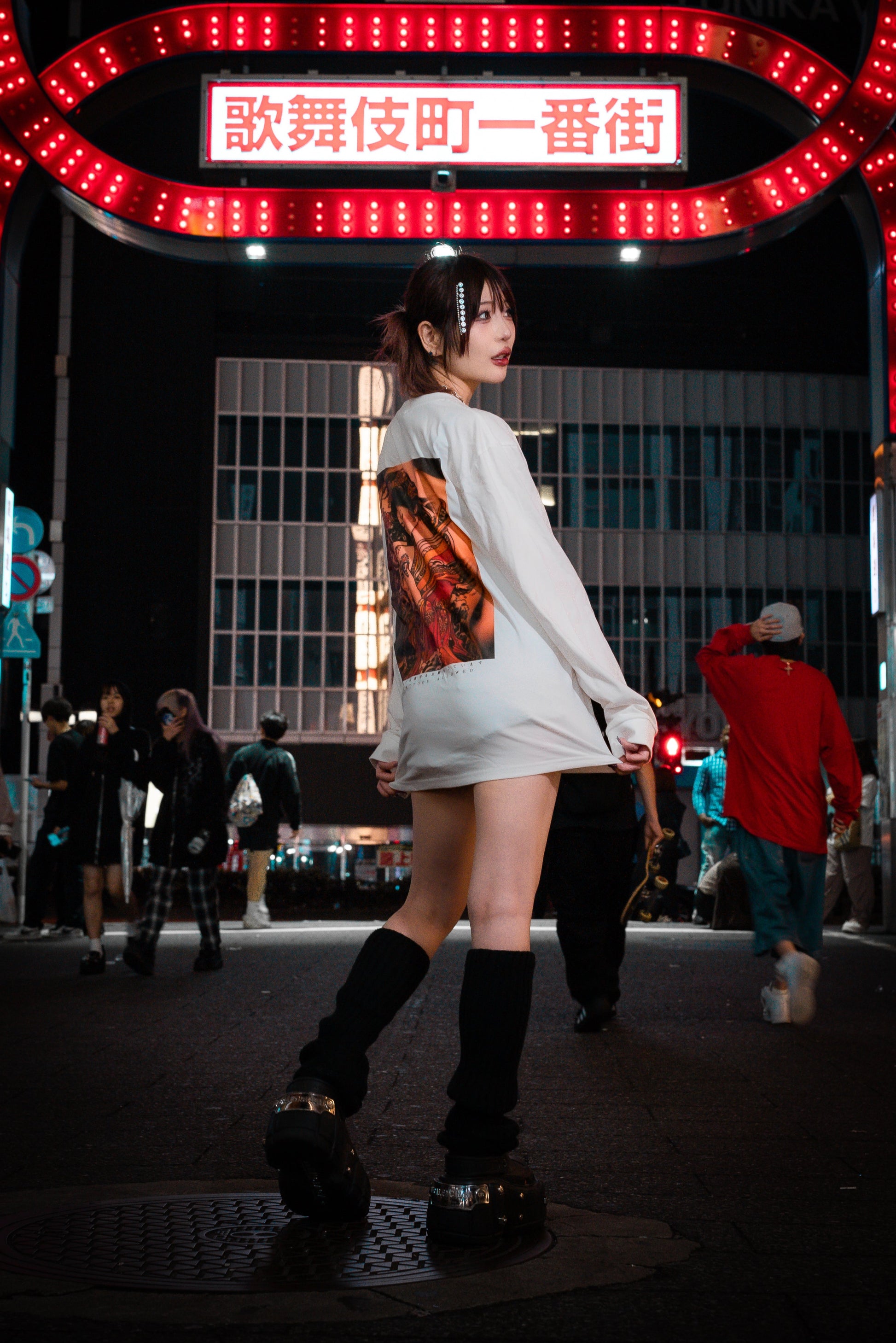 幸運の女神様 (white)